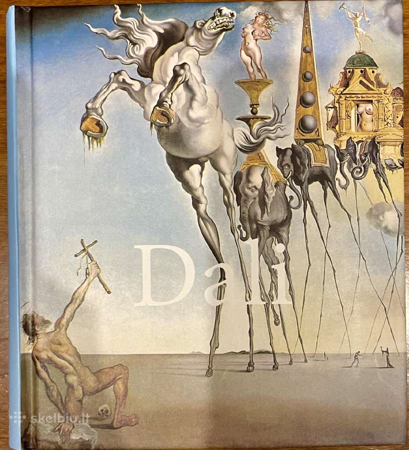 Knyga albumas Dali