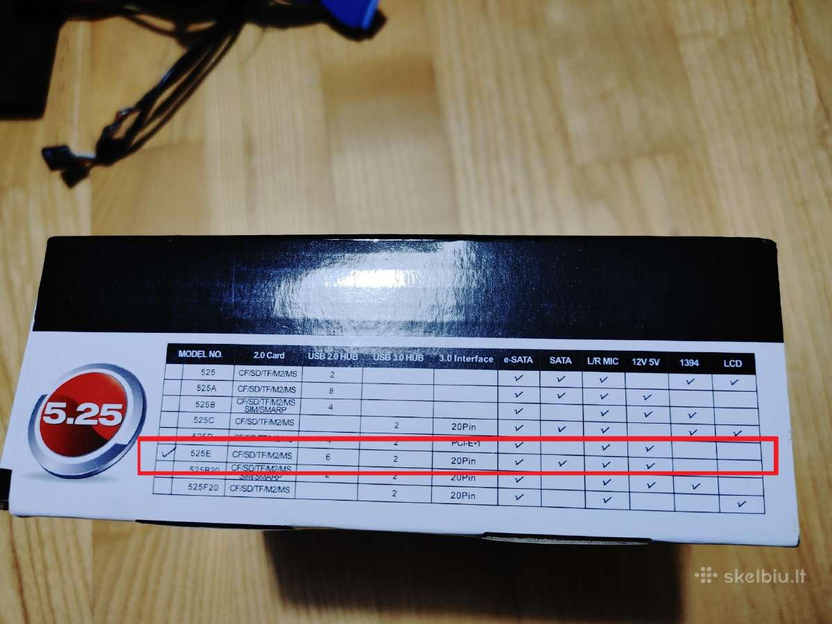Kortelių, Usb skaitytuvas staliniam kompiuteriui - nuotraukos Nr. 4