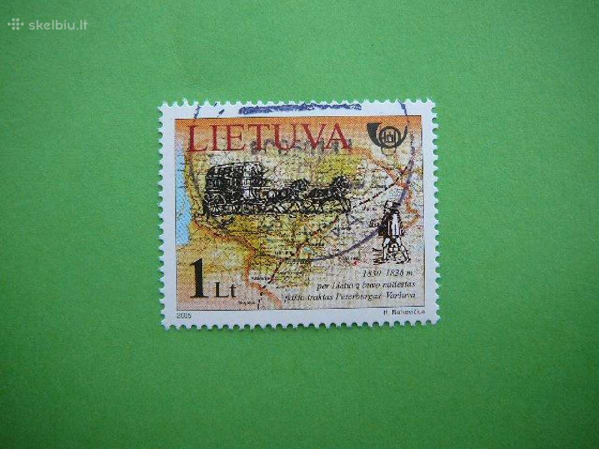 Lietuva 2005 Pastas antsp. lit888a