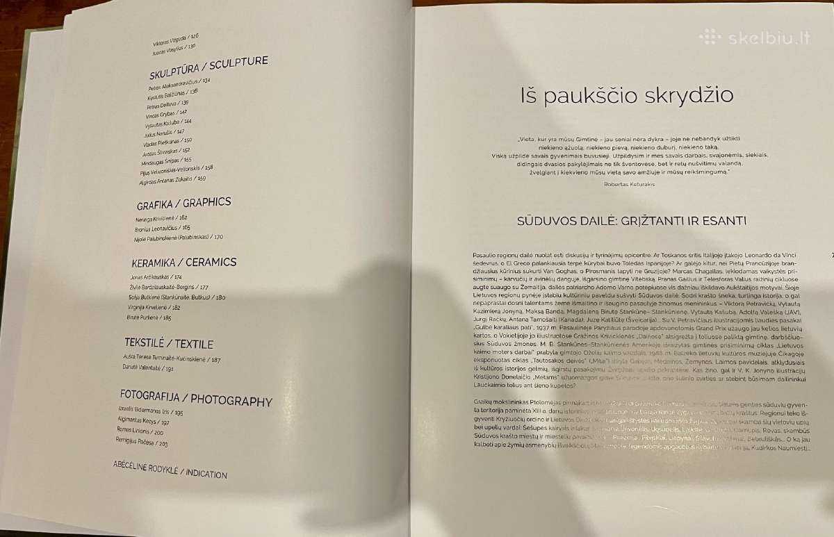Knyga- albumas Sūduvos dailė Grįžtantys paukščiai - nuotraukos Nr. 7