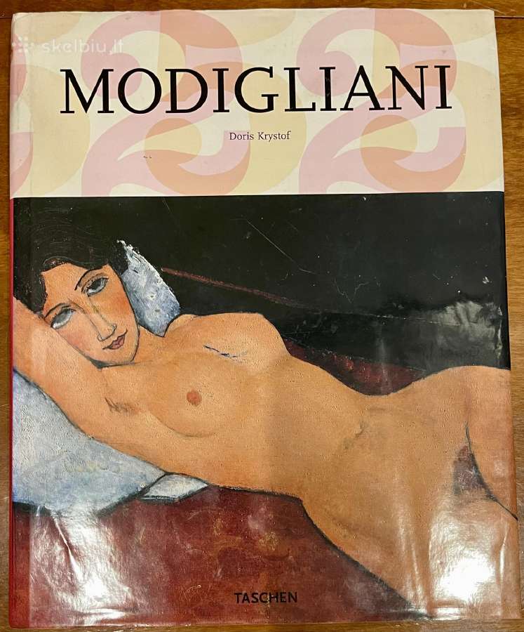 Doris Krystof knyga-albumas Amedeo Modigliani