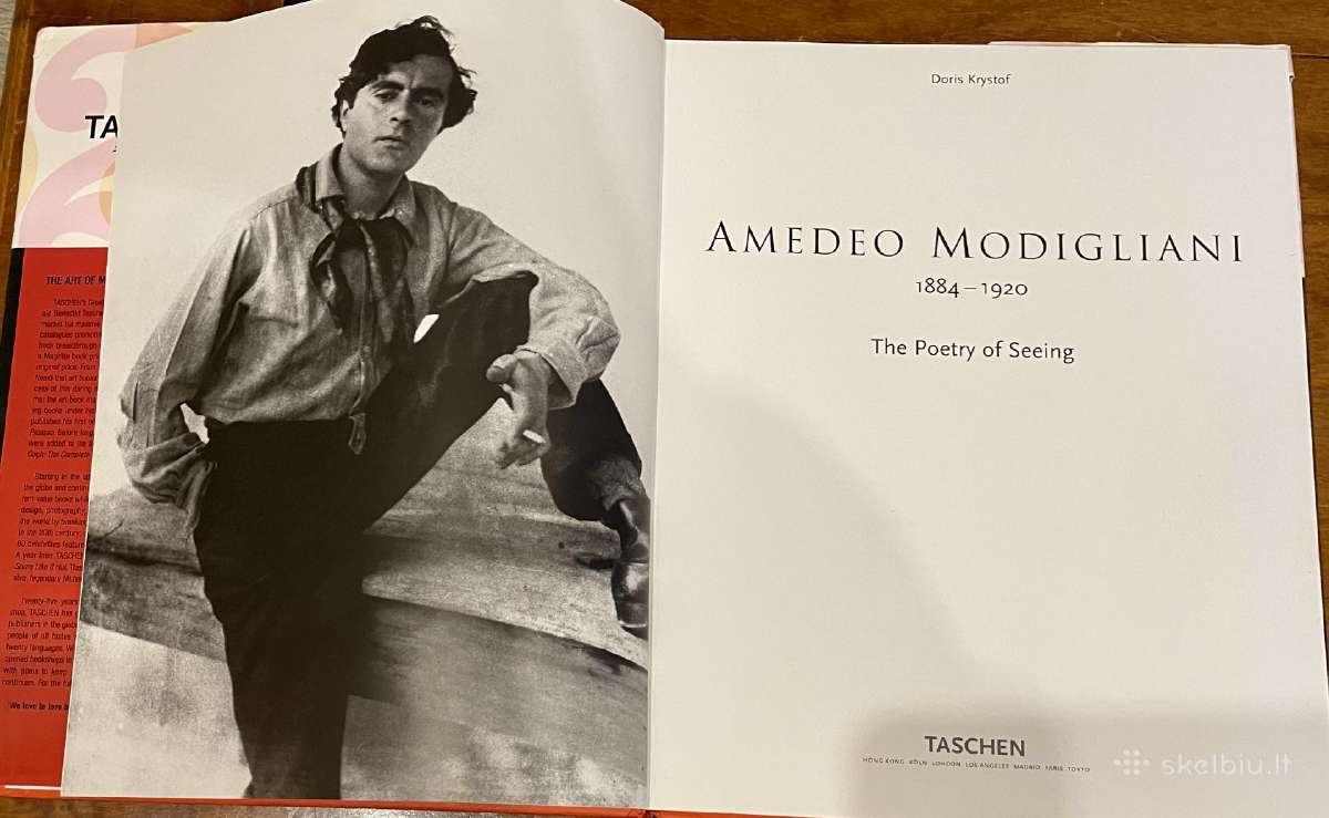 Doris Krystof knyga-albumas Amedeo Modigliani - nuotraukos Nr. 2