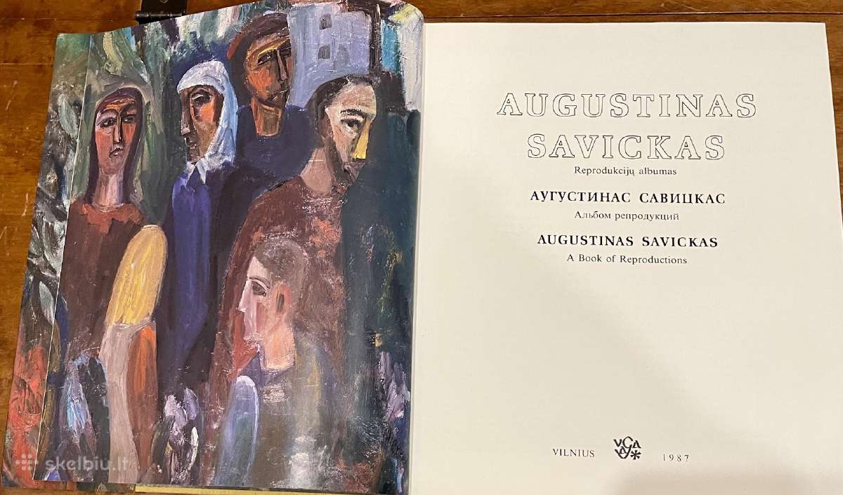 Knyga- albumas Augustinas Savickas - nuotraukos Nr. 2