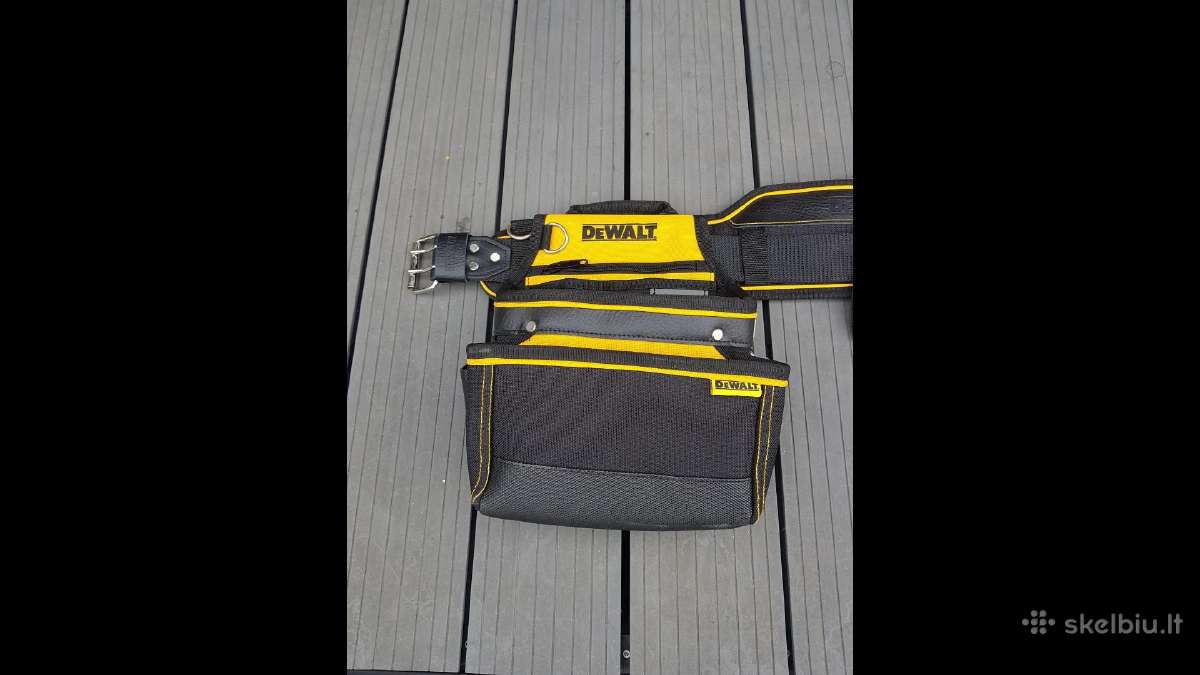 Įrankių diržas Dewalt. - nuotraukos Nr. 2
