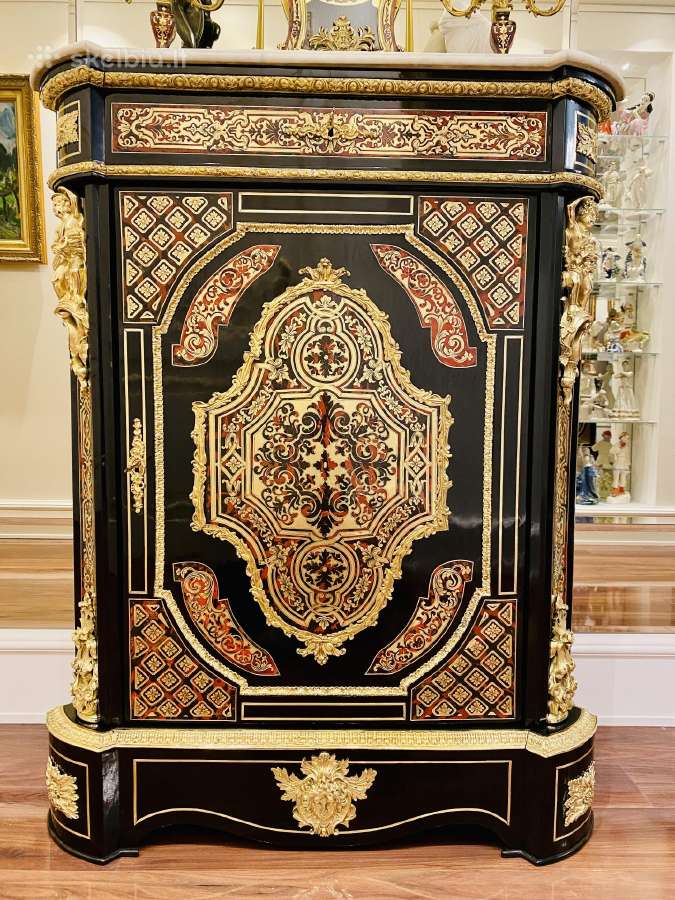 Antikvarinė "Charle Boulle" stiliaus komoda