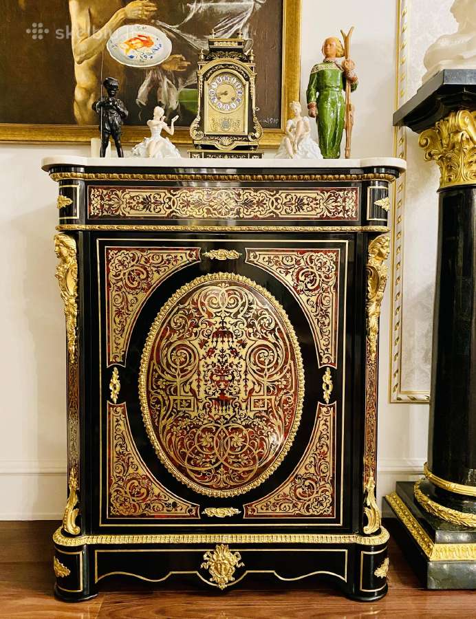 Antikvarinė "Charle Boulle" stiliaus komoda