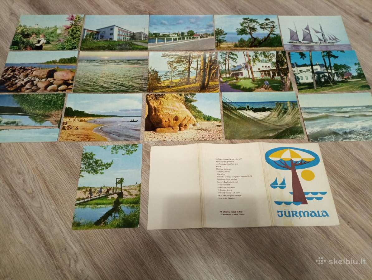 Parduodu 3 komplektus atviruciu. - nuotraukos Nr. 2