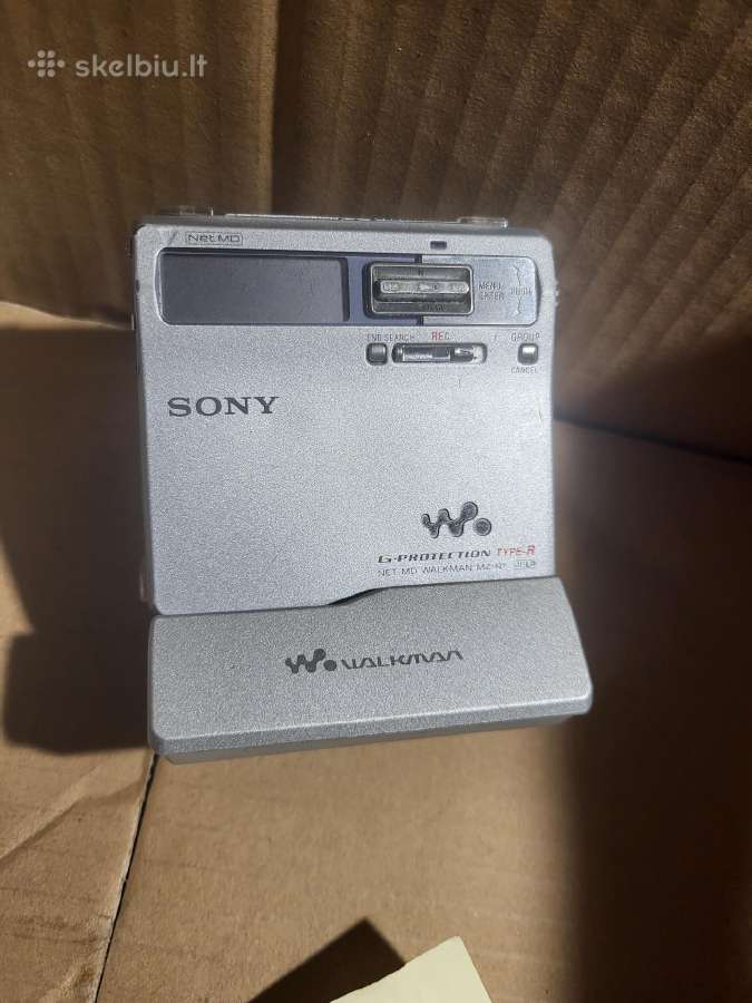 Sony mz n1 minidisc grotuvas - nuotraukos Nr. 2