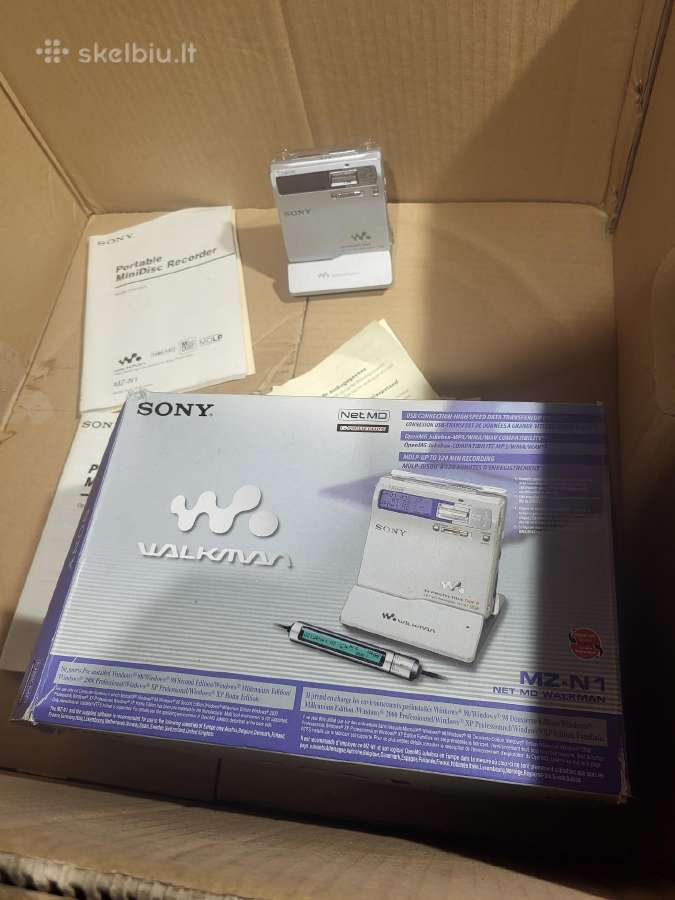 Sony mz n1 minidisc grotuvas - nuotraukos Nr. 3