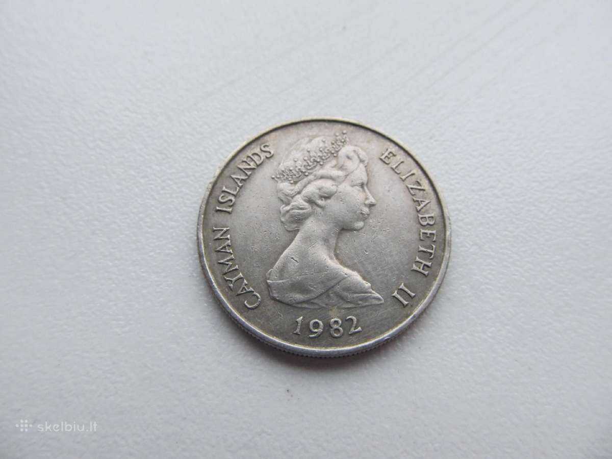 25 cents , Kaimanų salos ,1982, 2008 - nuotraukos Nr. 2