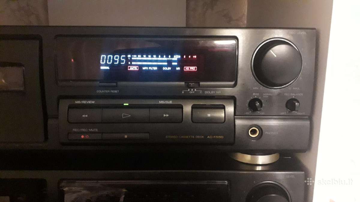 Aiwa Ad-f550, Ad-f450 - nuotraukos Nr. 6