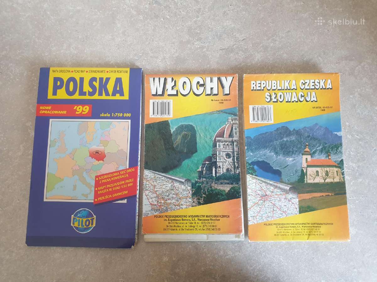 Europos šalių žemėlapiai