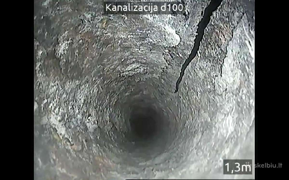 Kanalizacijos atkimšimas vamzdynų valymas plovimas - nuotraukos Nr. 11