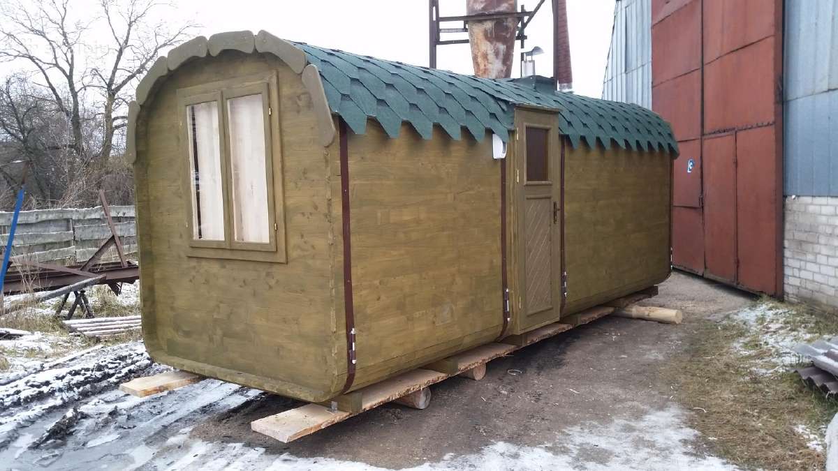 5 metrų ilgio bačka pirtis su priepirčiu - nuotraukos Nr. 13