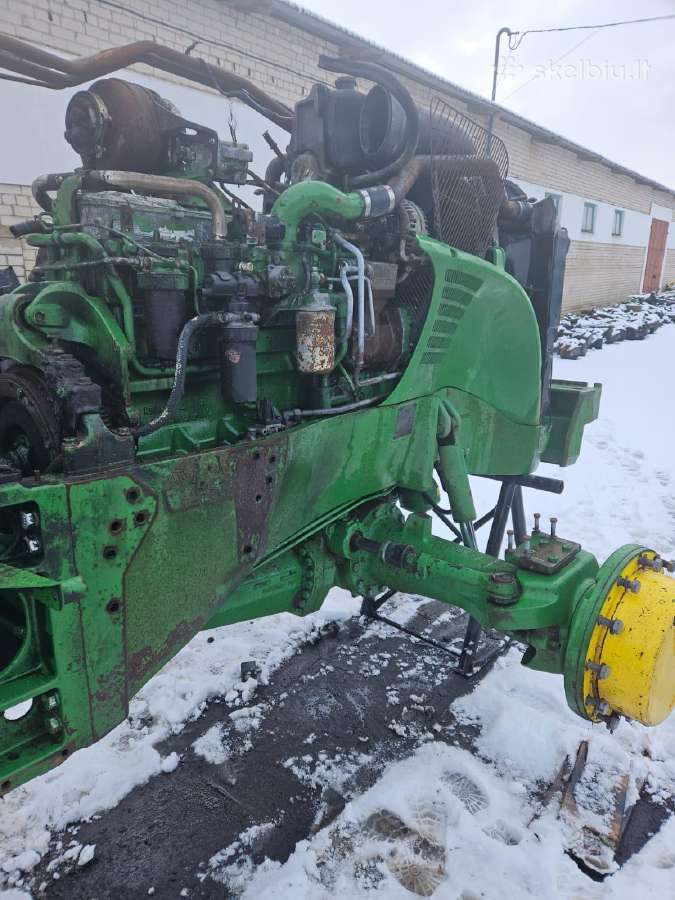 Traktorius John deere 7930 ardomas dalimis