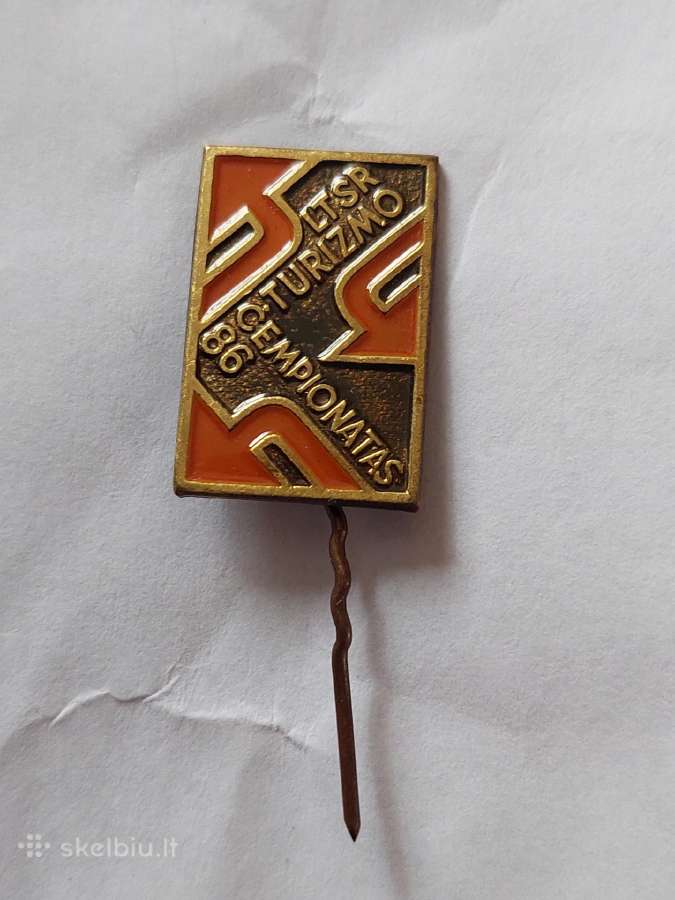 Lt Sr Turizmo Čempionatas 86 ženkliukas