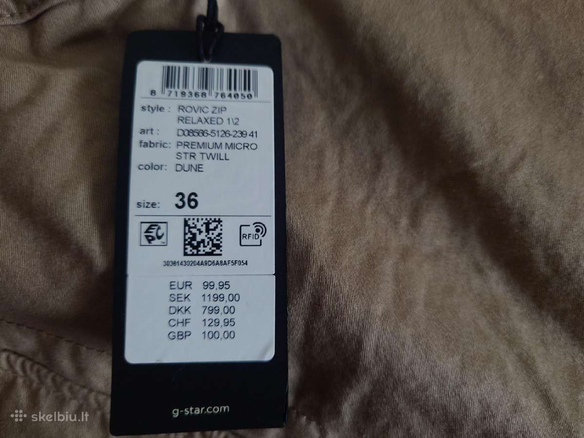 Vyriški g-star Raw Cargo šortai. - nuotraukos Nr. 4