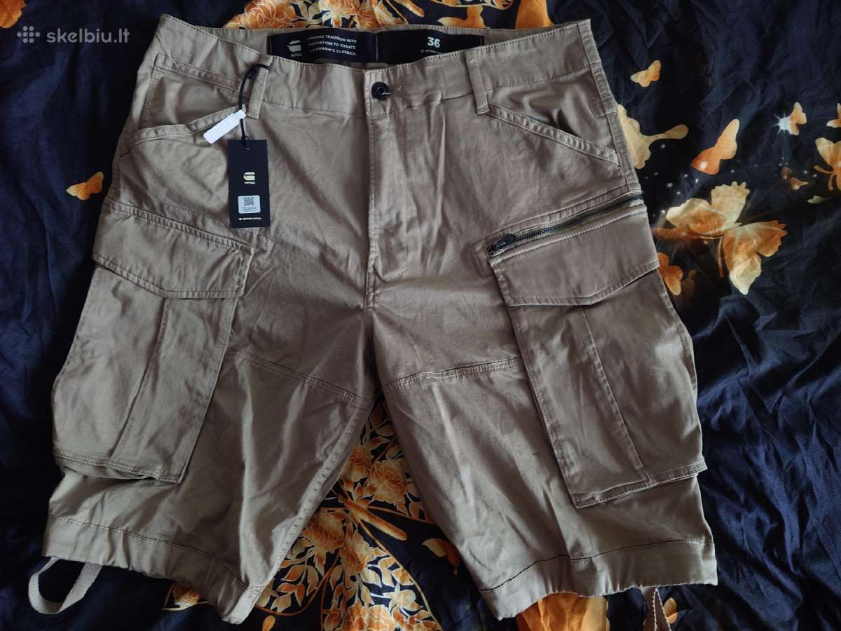 Vyriški g-star Raw Cargo šortai.