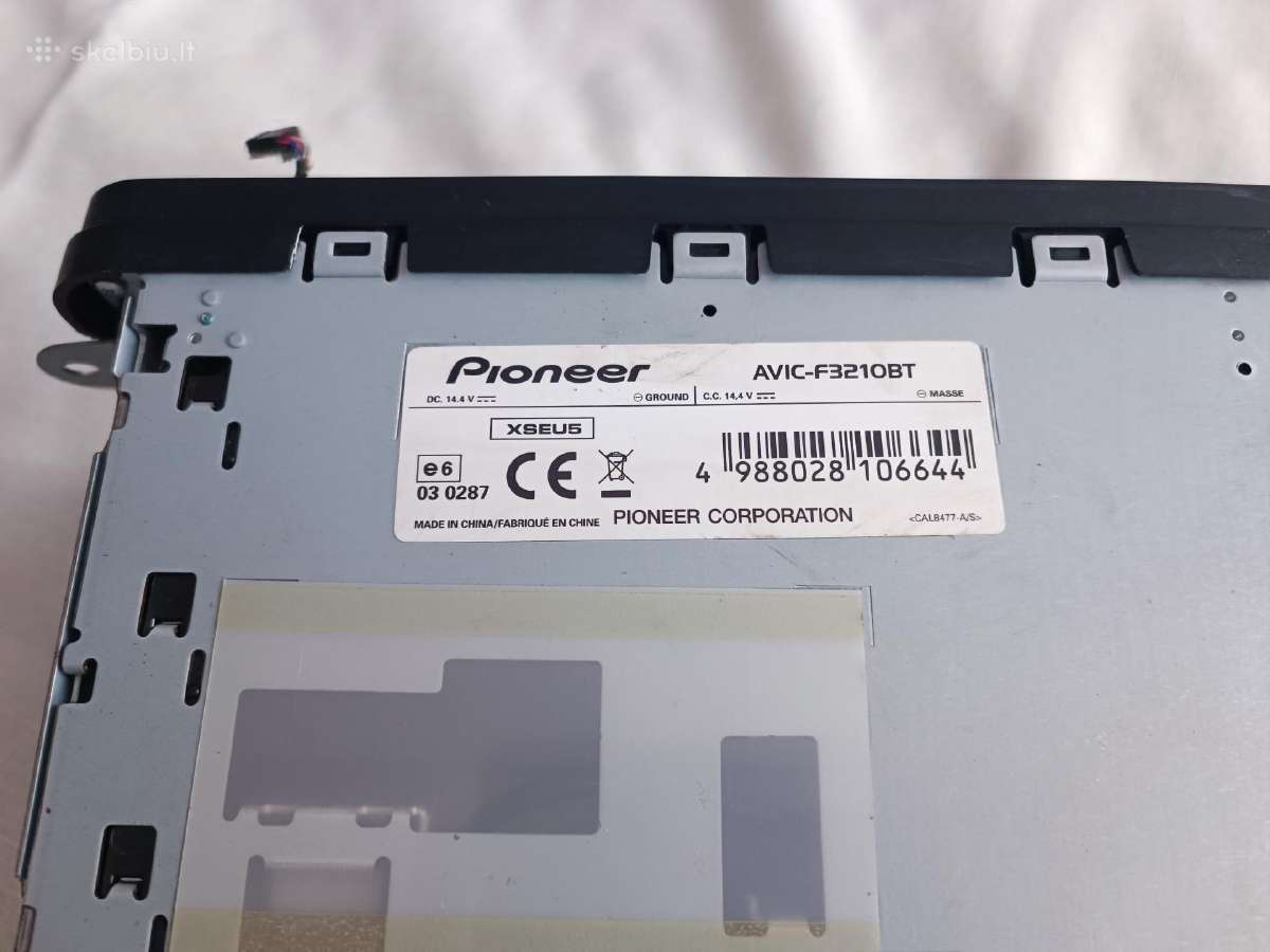 Pioneer Avic-f 3210bt - nuotraukos Nr. 2