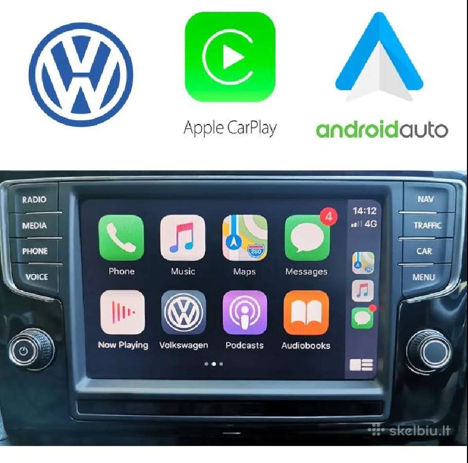 Carplay, Android Auto aktyvacija į Mib2 Vw , LCD