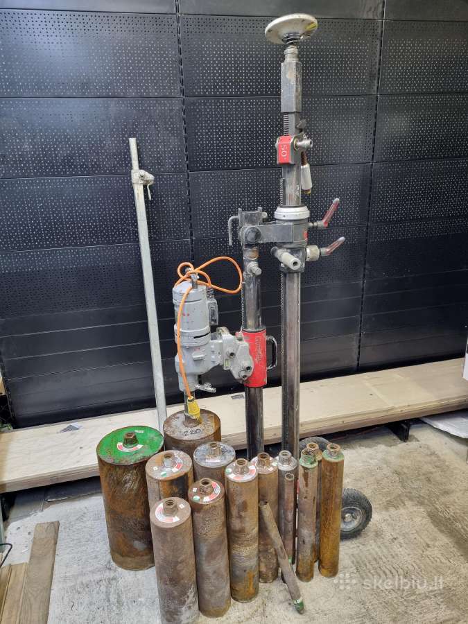 Weka, hilti deimantinis grežtuvas