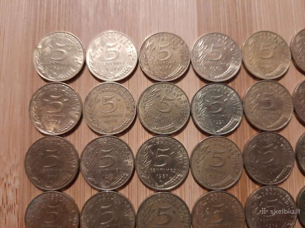 5 Sentimai Prancūzija rinkinukas 1966-1990 - nuotraukos Nr. 7