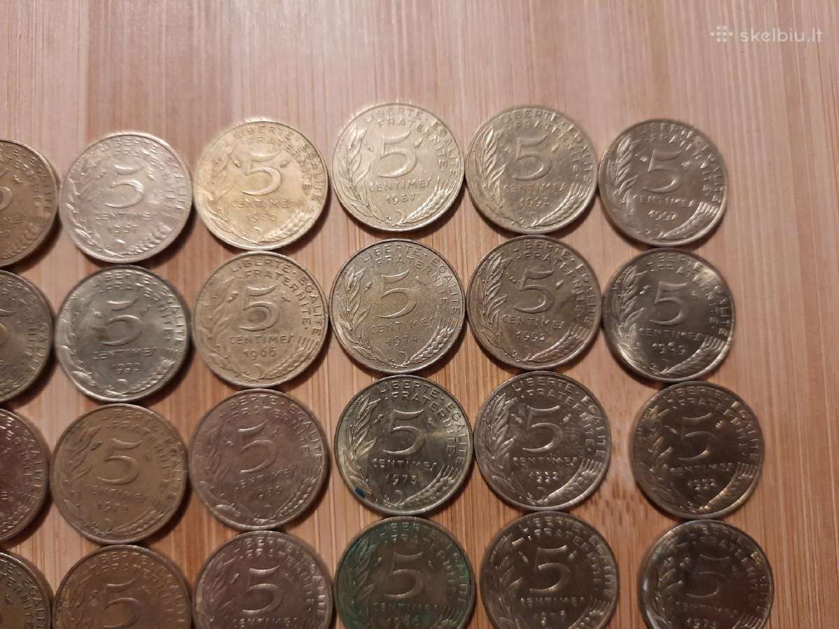 5 Sentimai Prancūzija rinkinukas 1966-1990 - nuotraukos Nr. 8