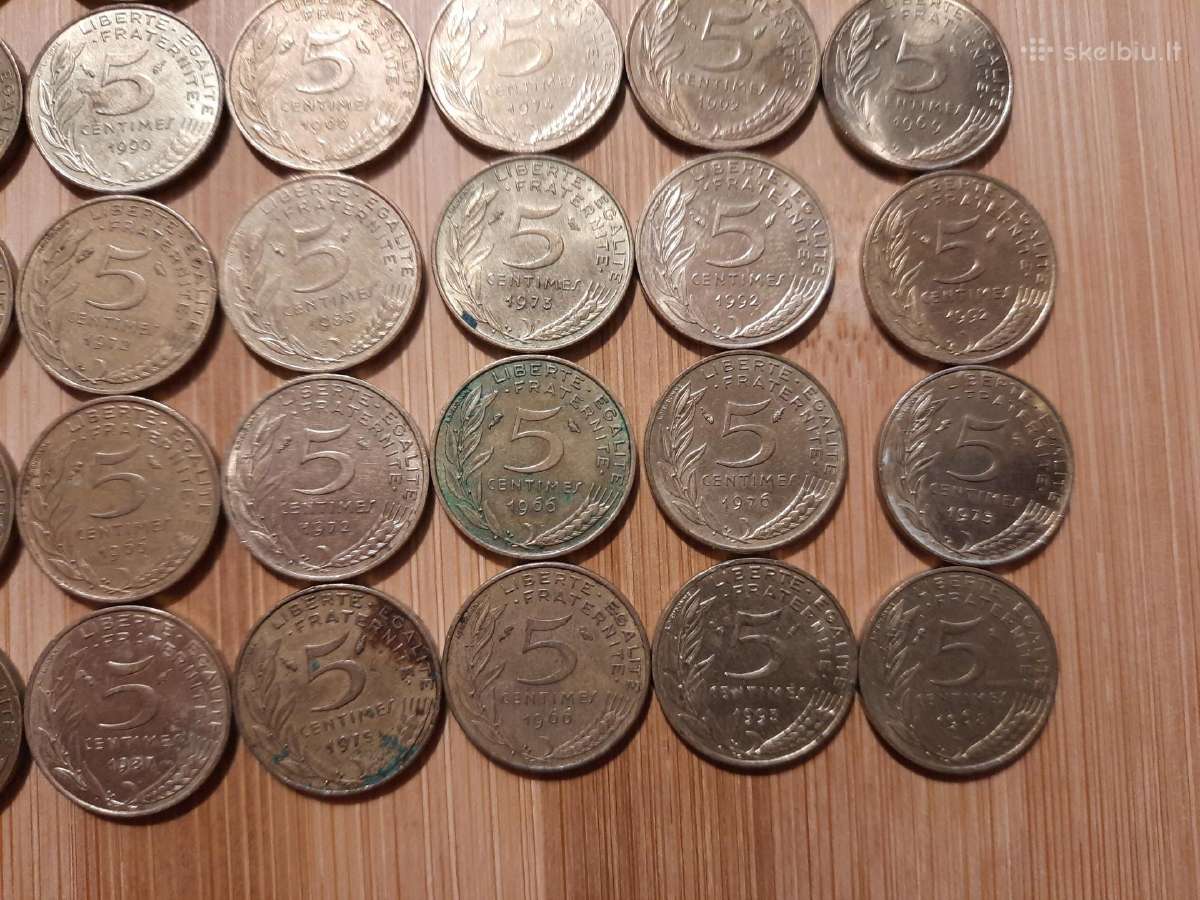 5 Sentimai Prancūzija rinkinukas 1966-1990 - nuotraukos Nr. 9