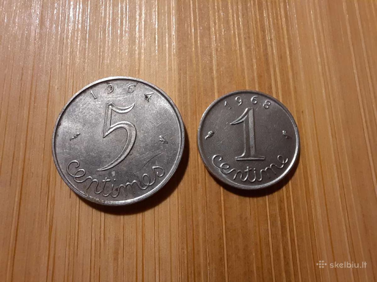 5 ir 1 sentimai 1964 ir 1968 Prancūzija