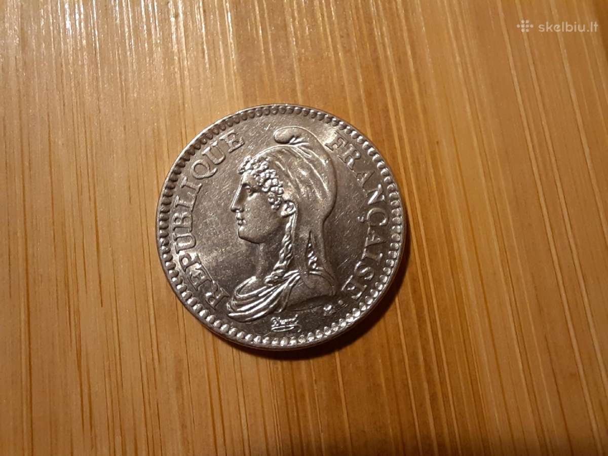 1 frankas 1992 Prancūzija - nuotraukos Nr. 2