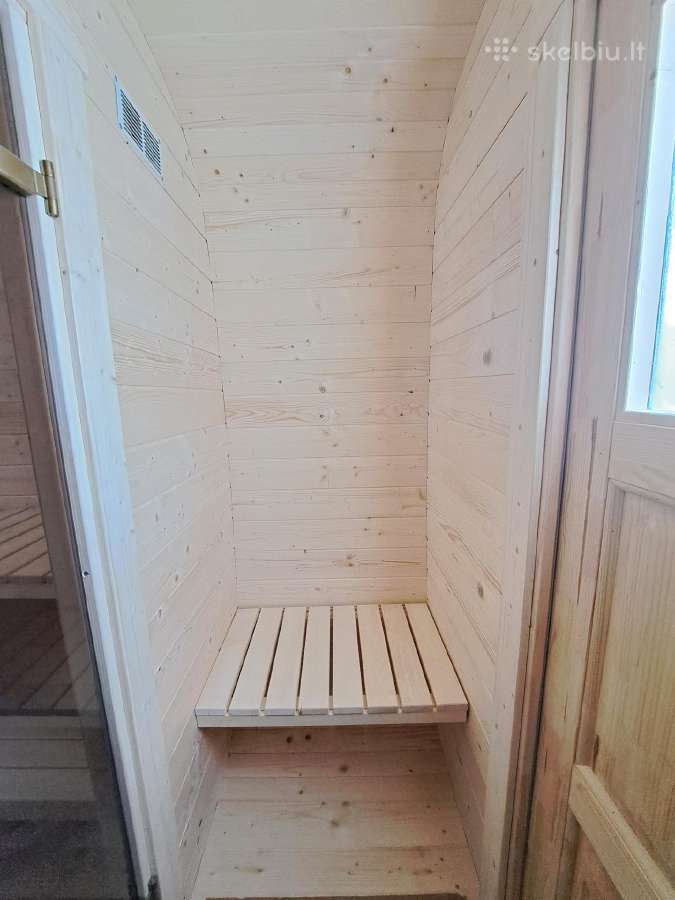 Mobili kvadratinė pirtelė 2,4mx3m Lauko pirtys - nuotraukos Nr. 7
