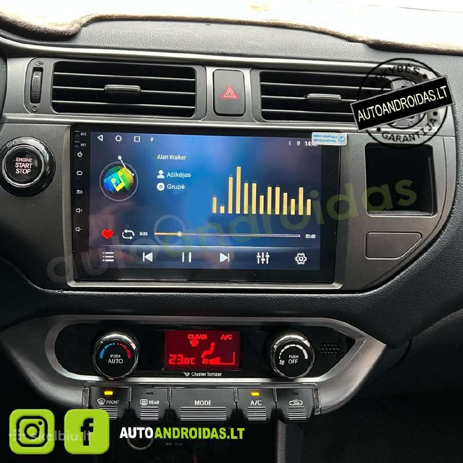 Kia Rio 3 2011-15 Android multimedia GPS/WiFi/usb