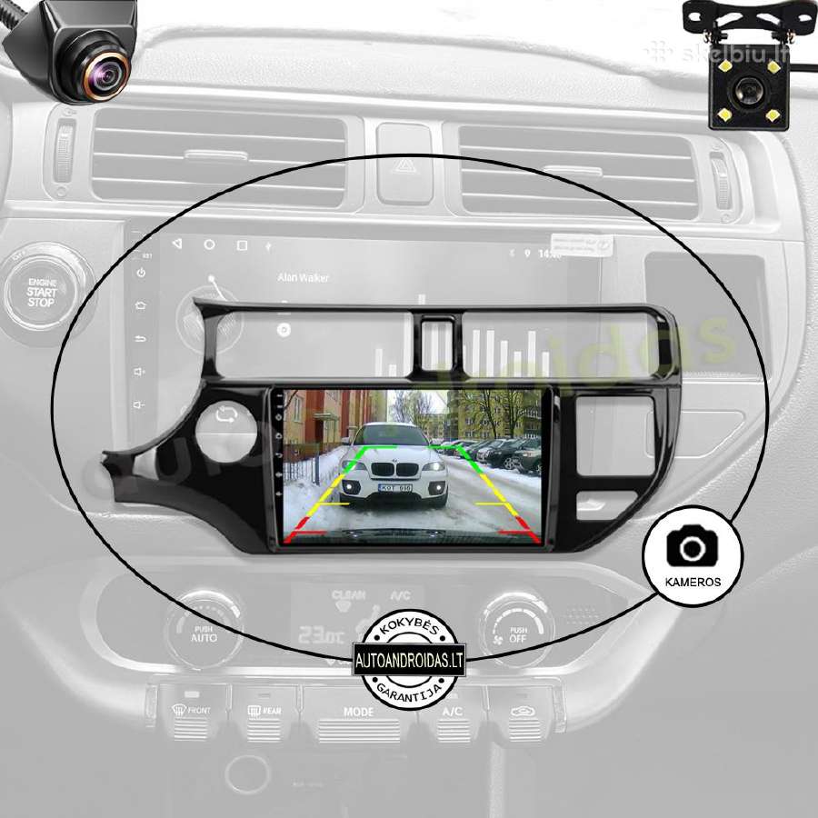 Kia Rio 3 2011-15 Android multimedia GPS/WiFi/usb - nuotraukos Nr. 7