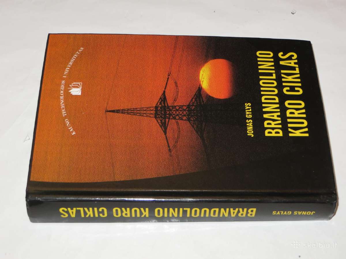 Knyga Branduolinio kuro ciklas J. Gylys 1999 - nuotraukos Nr. 2