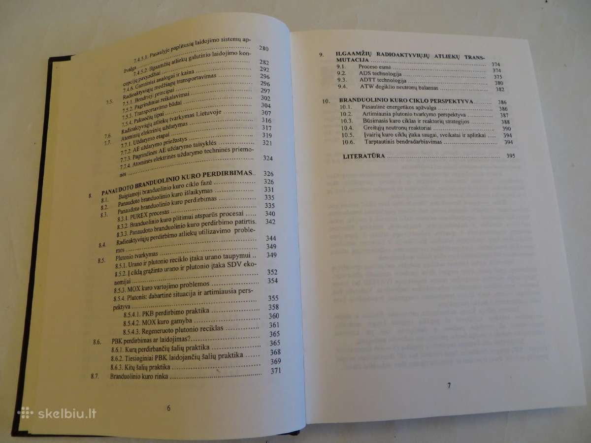 Knyga Branduolinio kuro ciklas J. Gylys 1999 - nuotraukos Nr. 8