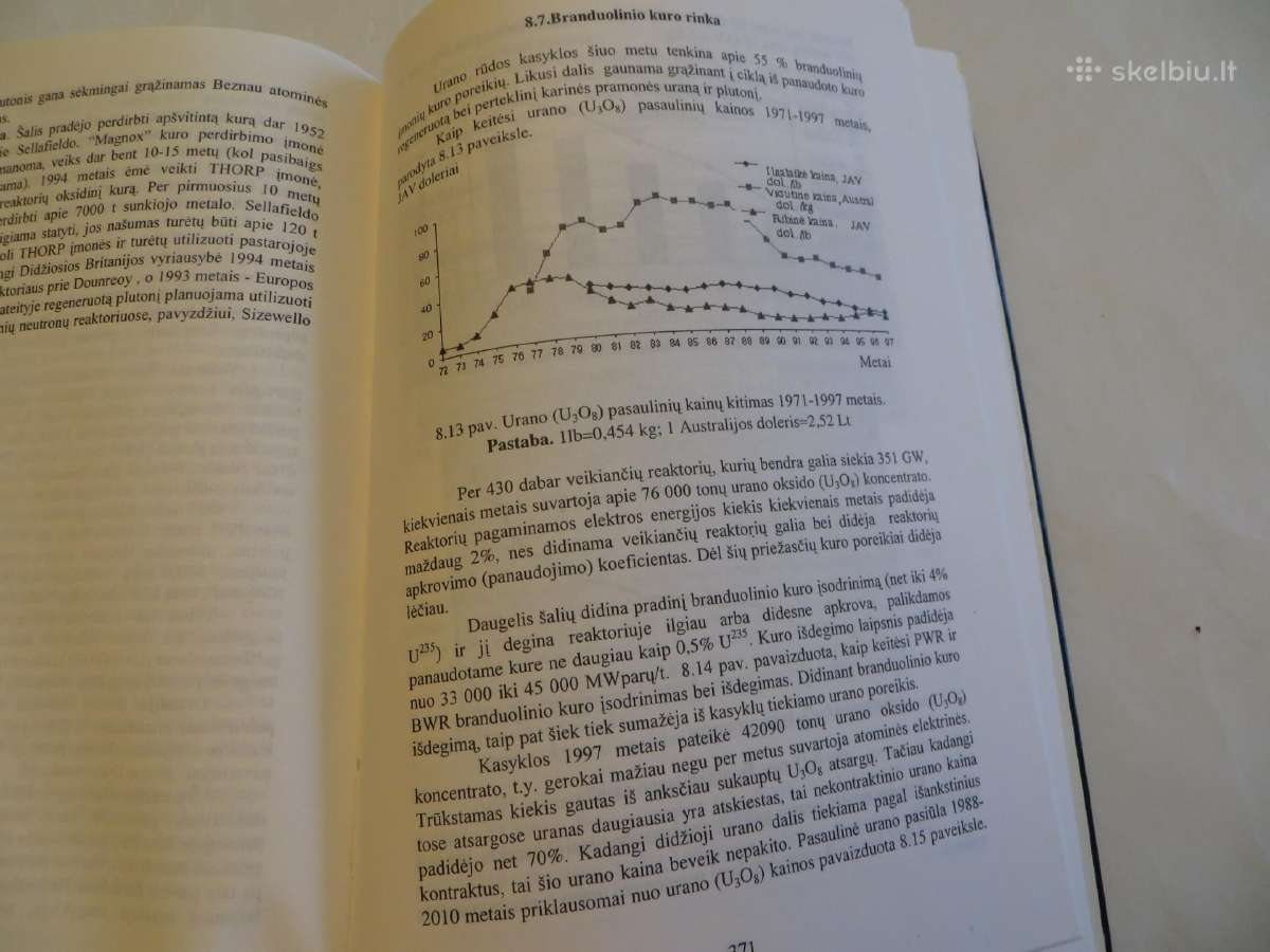 Knyga Branduolinio kuro ciklas J. Gylys 1999 - nuotraukos Nr. 28