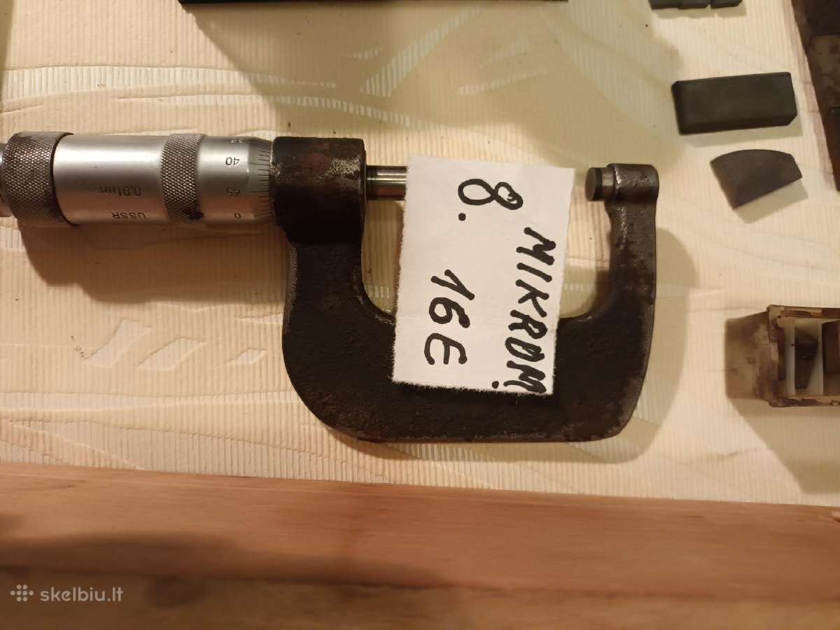 Metalo apdirbimo įrankiai, griebtuvas ir kita - nuotraukos Nr. 2