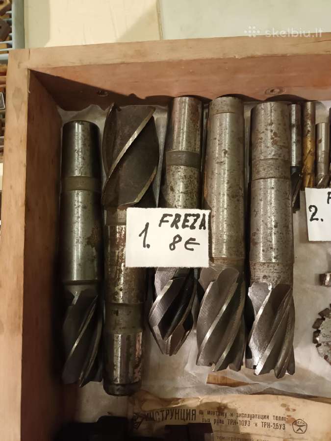 Metalo apdirbimo įrankiai, griebtuvas ir kita - nuotraukos Nr. 8