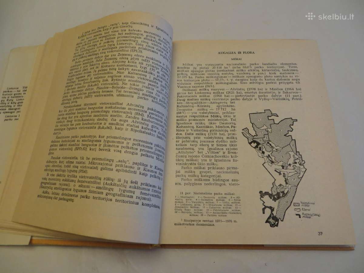 Knyga Lietuvos Tsr nacionalinis parkas 1981 - nuotraukos Nr. 8