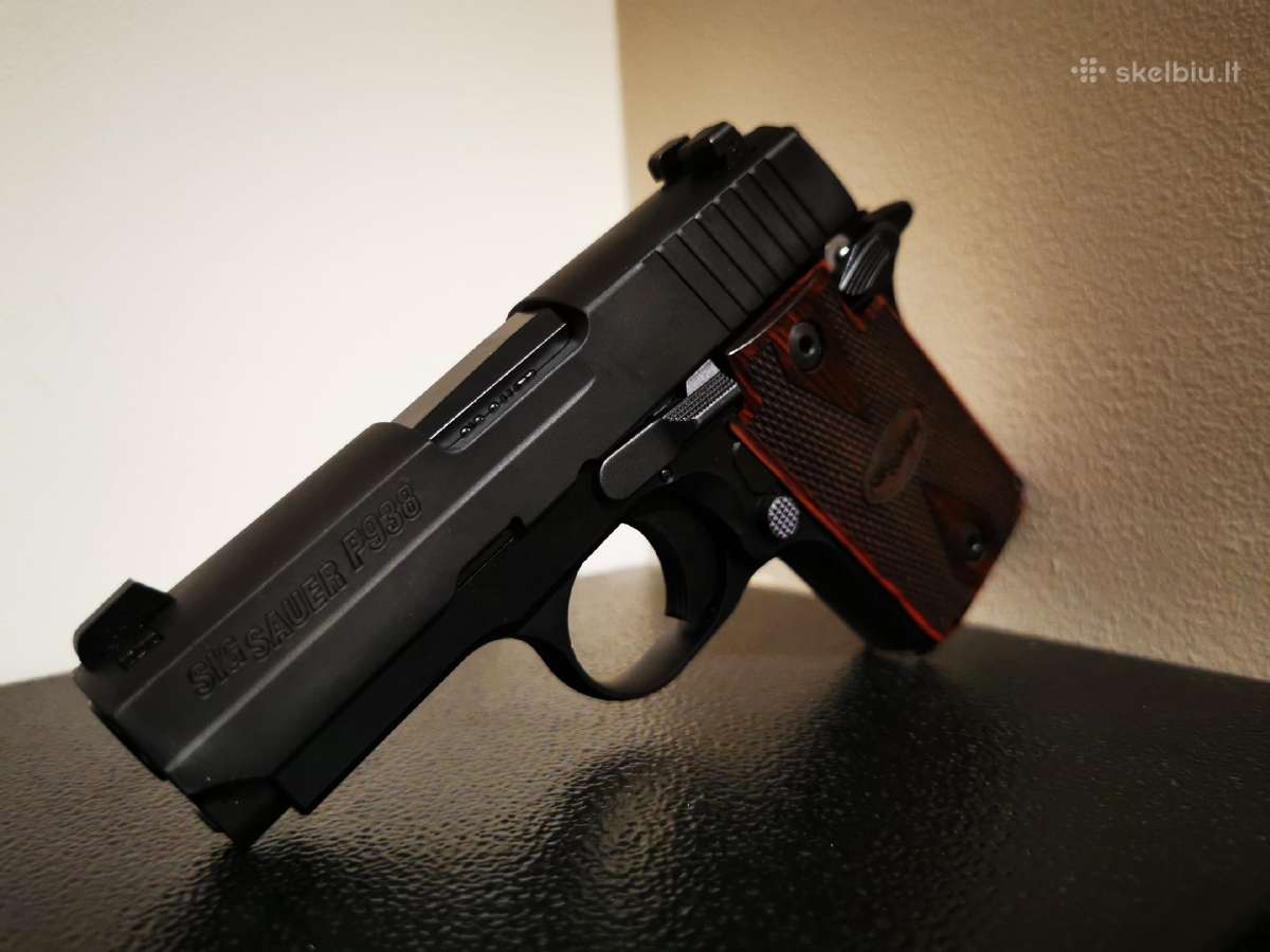 Sig Sauer p938 Rosewood cal 9x19 - nuotraukos Nr. 9