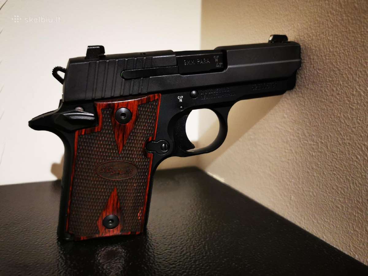 Sig Sauer p938 Rosewood cal 9x19 - Skelbiu.lt