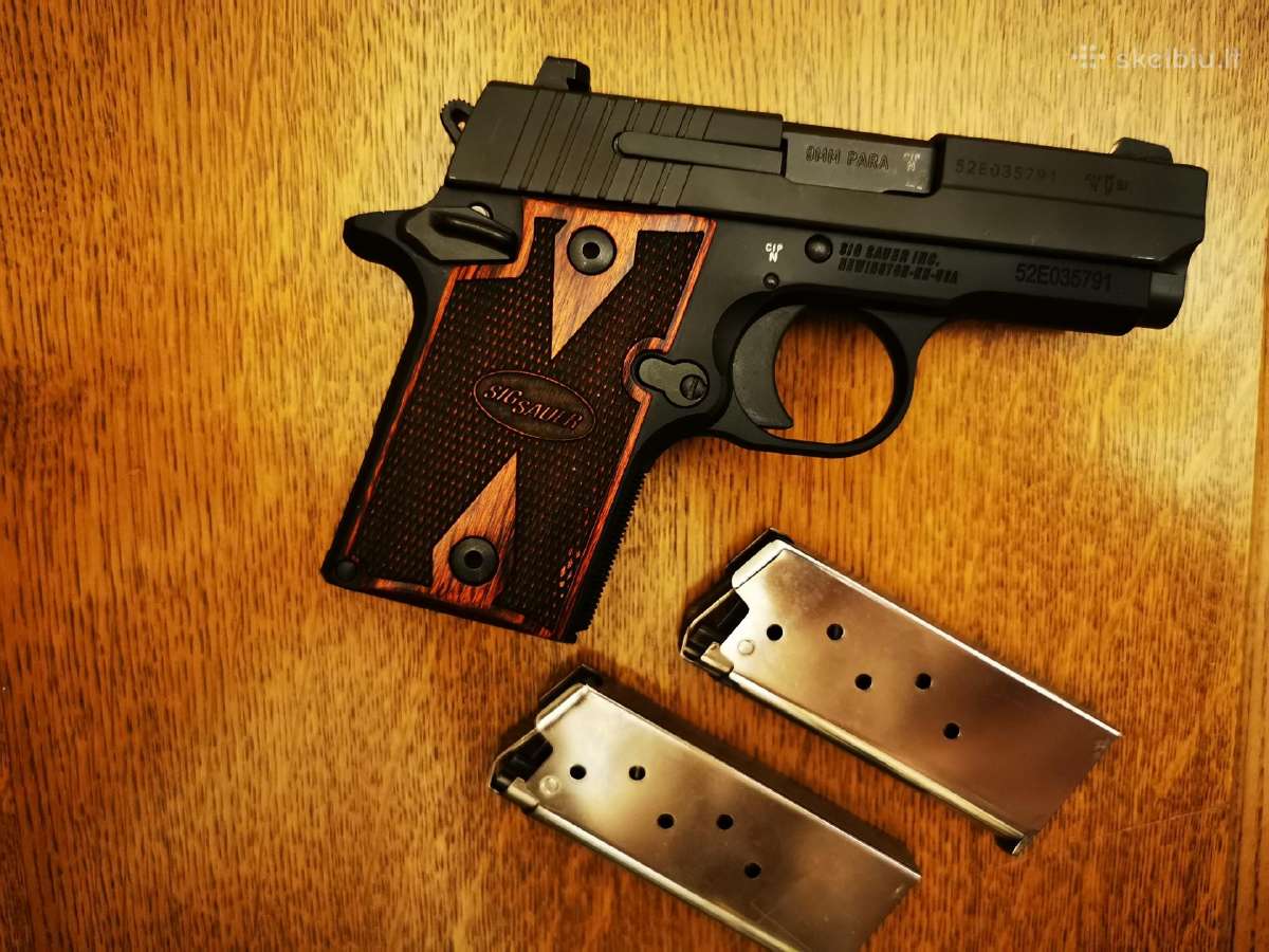 Sig Sauer p938 Rosewood cal 9x19 - nuotraukos Nr. 10