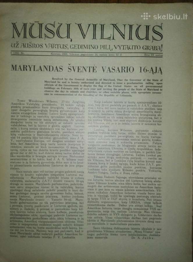 1305. Mūsų Vilnius antikvarinis-kolekcinis žurnala - nuotraukos Nr. 6