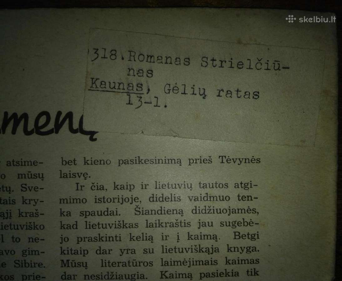 1305. Mūsų Vilnius antikvarinis-kolekcinis žurnala - nuotraukos Nr. 8
