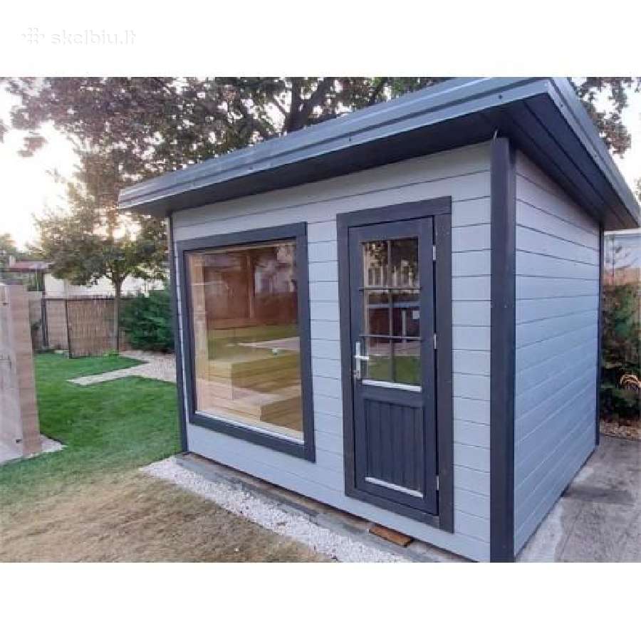 Lauko pirtis - saunas "Rasa" - 2.3 x 3.4 m - nuotraukos Nr. 8
