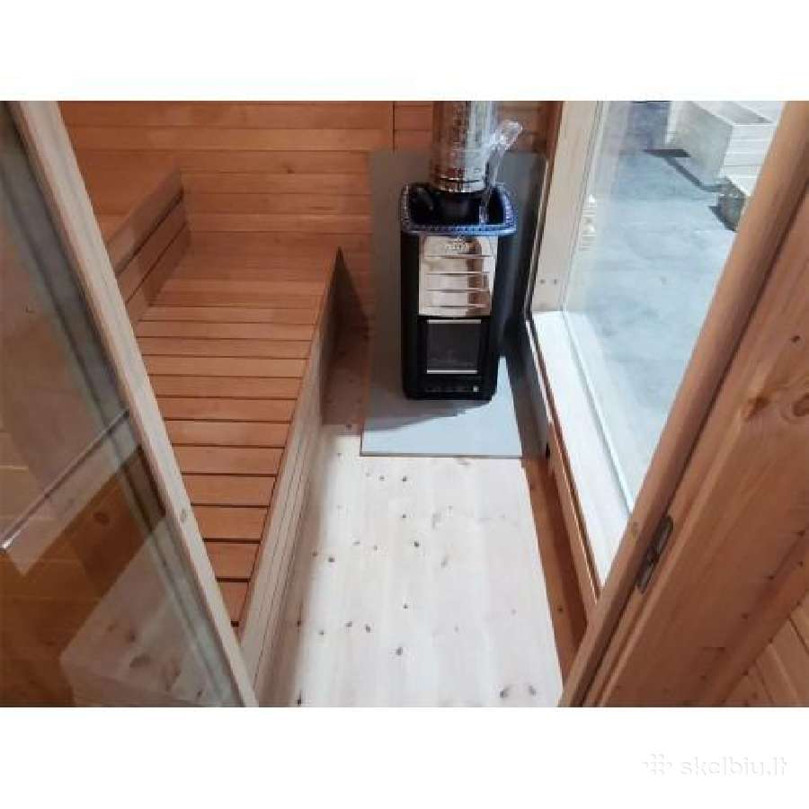 Lauko pirtis - saunas "Rasa" - 2.3 x 3.4 m - nuotraukos Nr. 14