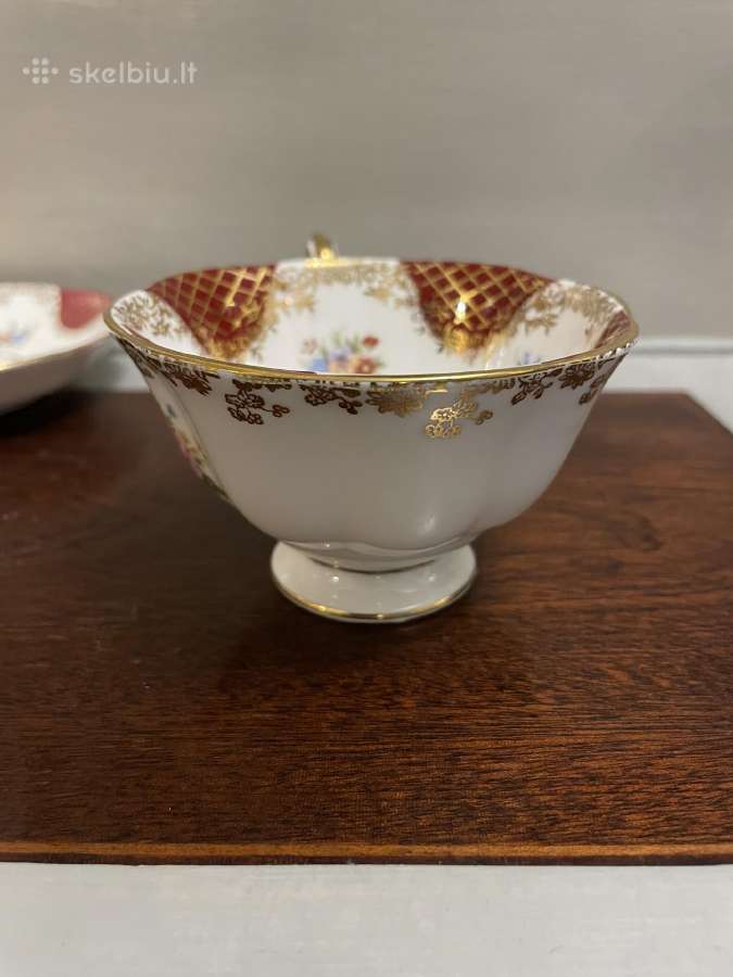 Puodelis su lėkštute Royal Albert - nuotraukos Nr. 6