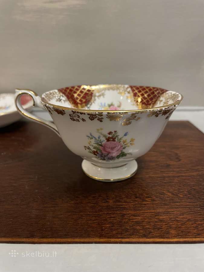 Puodelis su lėkštute Royal Albert - nuotraukos Nr. 7