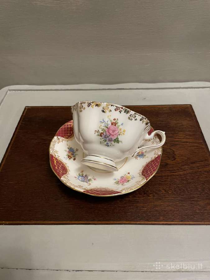 Puodelis su lėkštute Royal Albert - nuotraukos Nr. 12