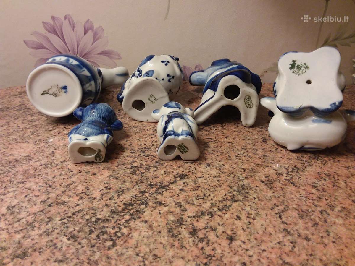 Gžel figurėlės statulėlės - nuotraukos Nr. 3